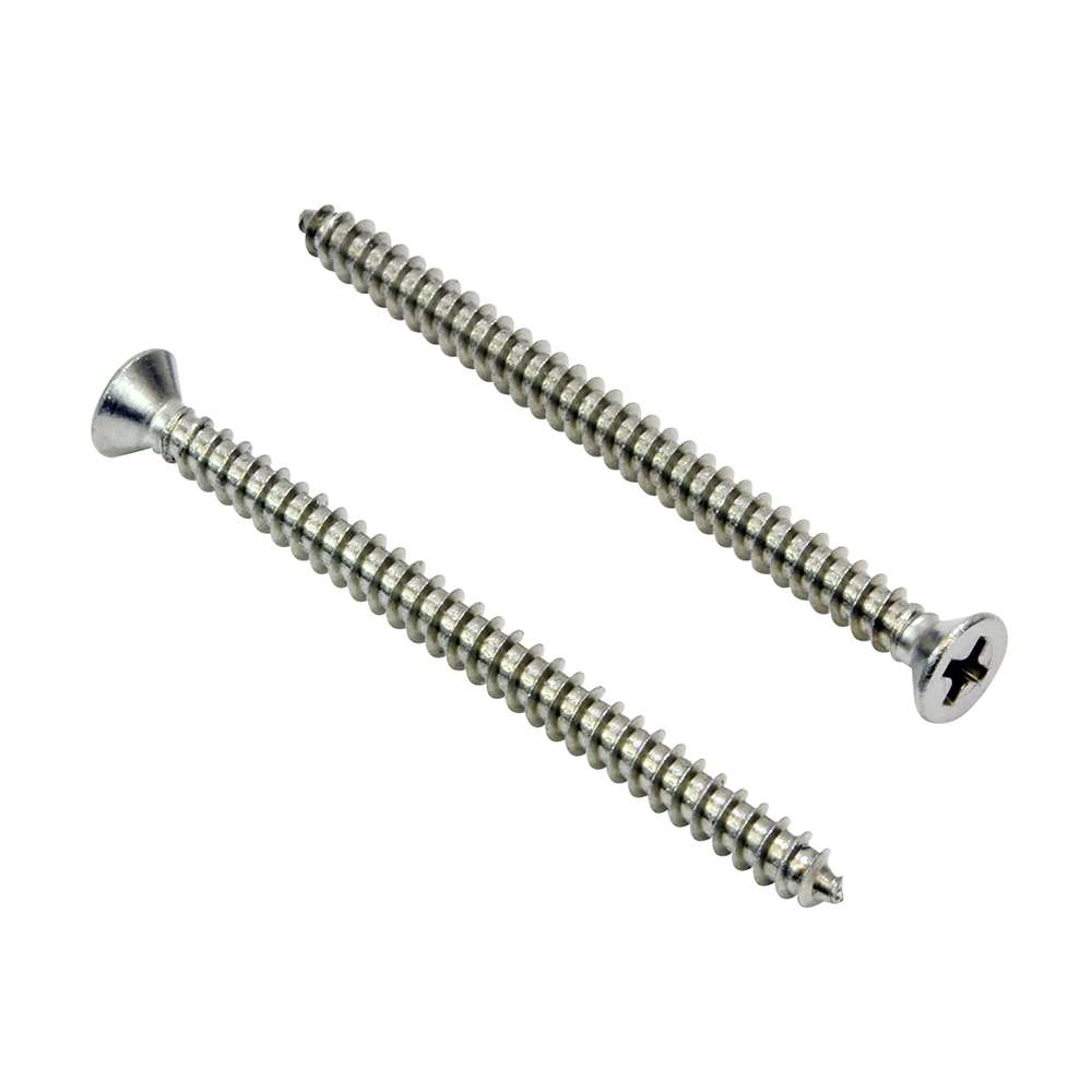 10mm x 3" Wood Screw - Per Pkt 4