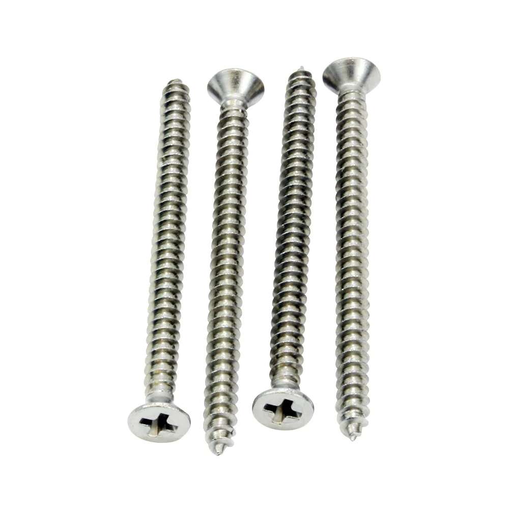 10mm x 2" Wood Screw - Per Pkt 3
