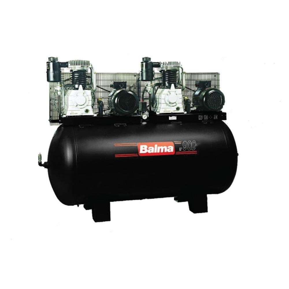 ضاغط الهواء (Balma) استطاعة (10HP) حصان بضغط (11Bar) باللون الأسود موديل (B7000/1000T10) 0