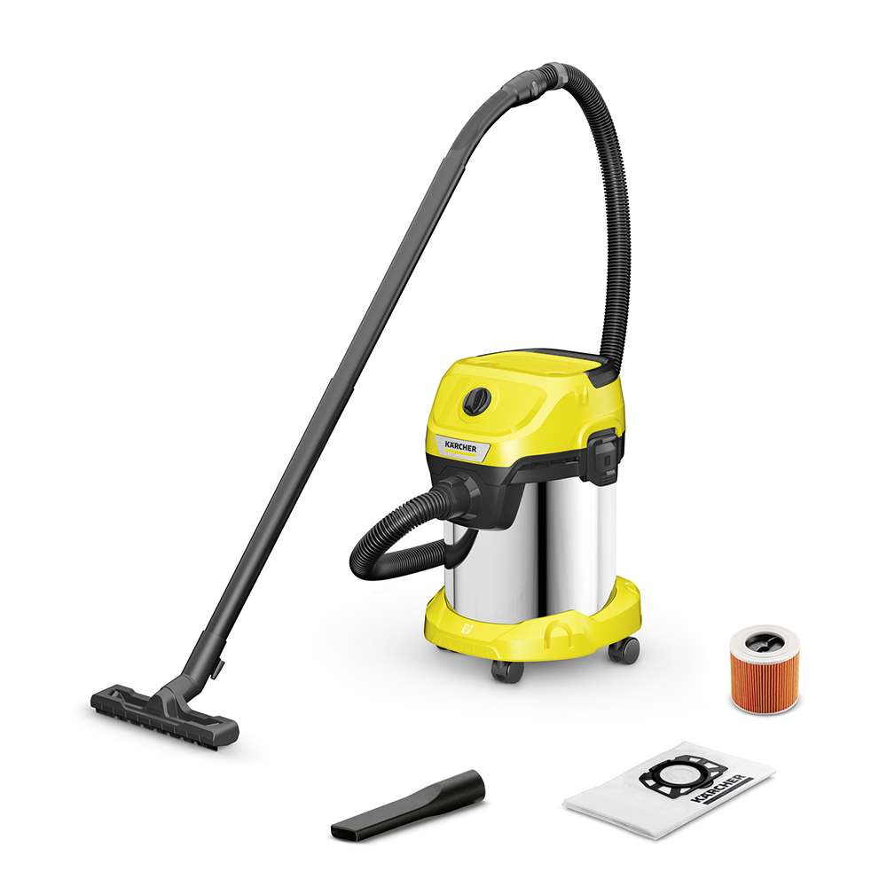 مكنسة كهربائية (Karcher) للاستخدام الجاف و الرطب موديل (WD 3 S V)  0