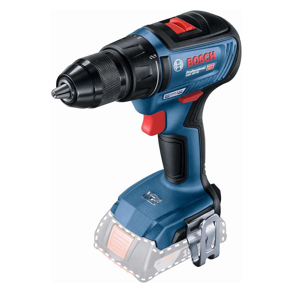 Bosch GSR 18V-50 C/L Solo 18V Cordless Drill Driver 0