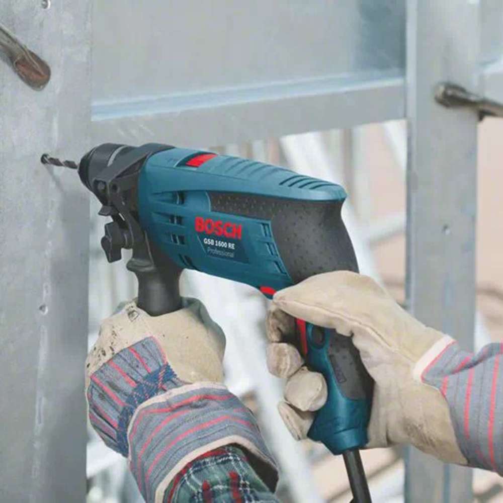 مثقب (GSB 1600 RE) و المزود بفكوك ذاتية القفل من (BOSCH) يعمل بكهرباء (110V)  3