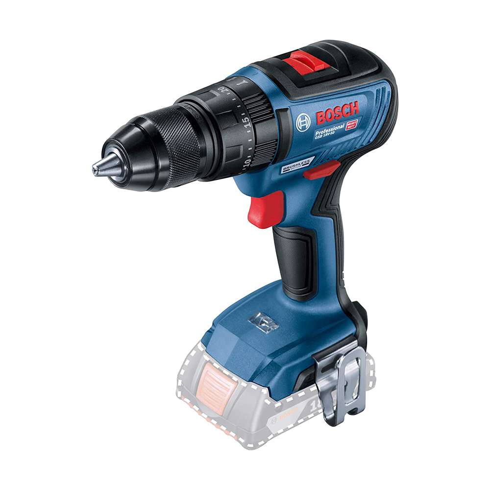 Bosch Professional GSB 18V-50 (06019H51L0) 18V 2.0Ah Li-Ion Cordless Combi Drill 3