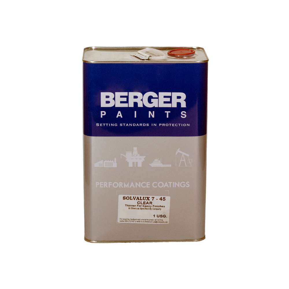 Asian Paints Berger Solvalux 7 45 Epoxy Thinner 1 Usg 0