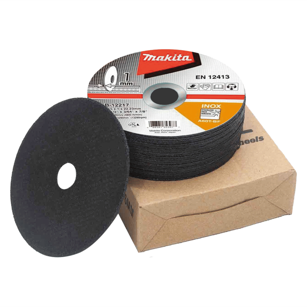 Makita B-12217 Thin Cutting Wheel 115 x 1.0 x 22.23mm A60T 1