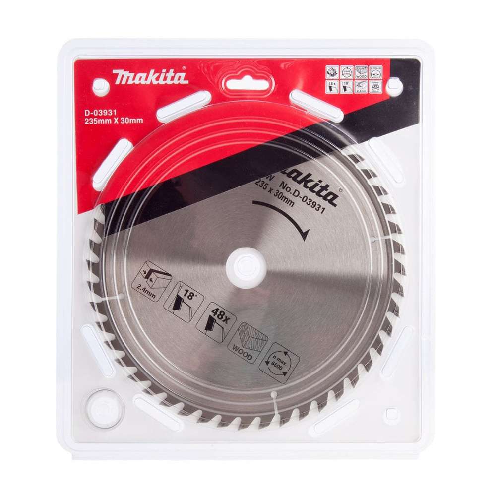 Makita D-03931 235mm x 48 Teeth TCT Circular Saw Blade 1