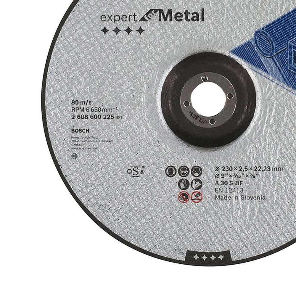 Bosch 2608600225 Cutting disc (off-set) 230mm 22.23mm 1 pc. 1
