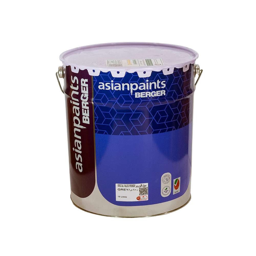 Asian Paints Berger 18L Special Value Oxide Primer - Grey 0