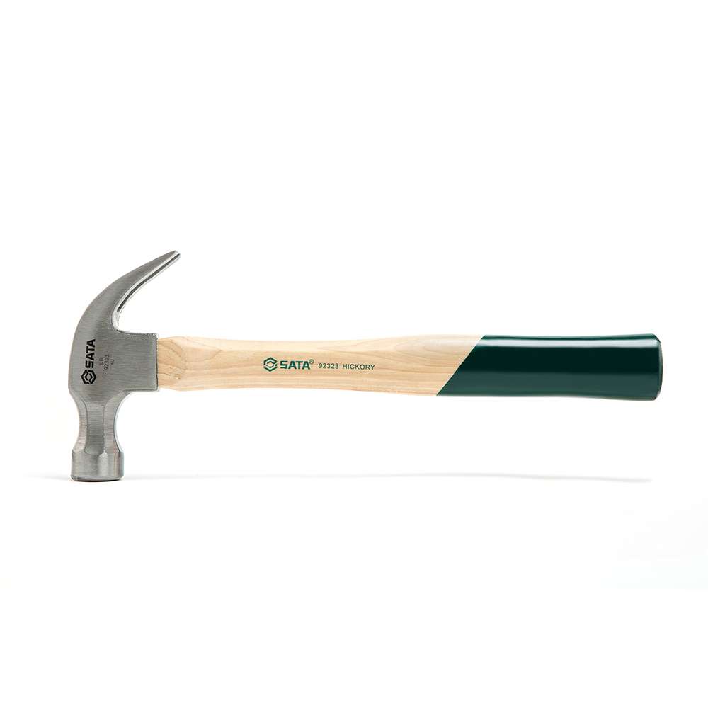 SATA 370g 13oz Hickory Claw Hammer 0