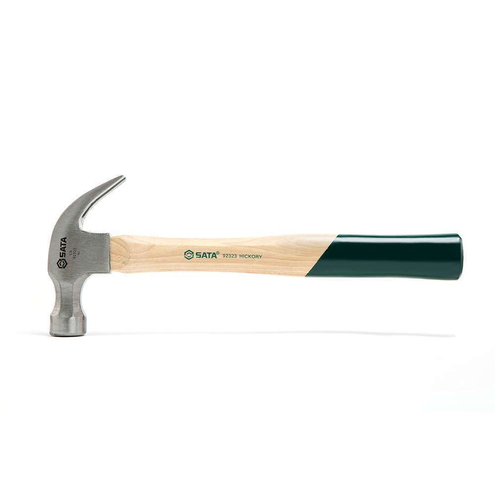 SATA 567g 20 Oz Hickory Claw Hammer 0