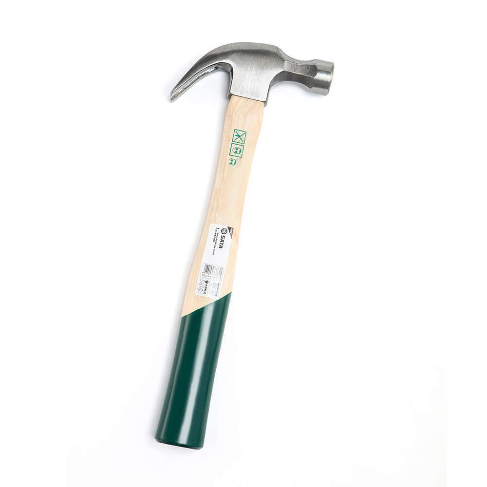 SATA 370g 13oz Hickory Claw Hammer 3