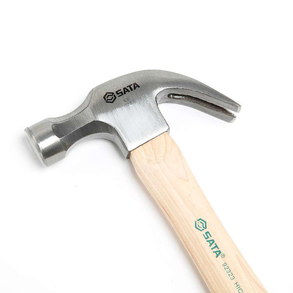 SATA 370g 13oz Hickory Claw Hammer 6