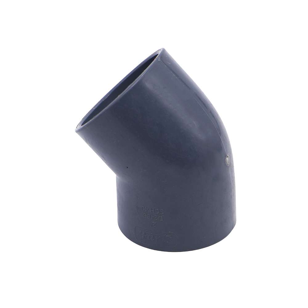 2" x 45 Degree PVC Elbow - Per Pcs 0