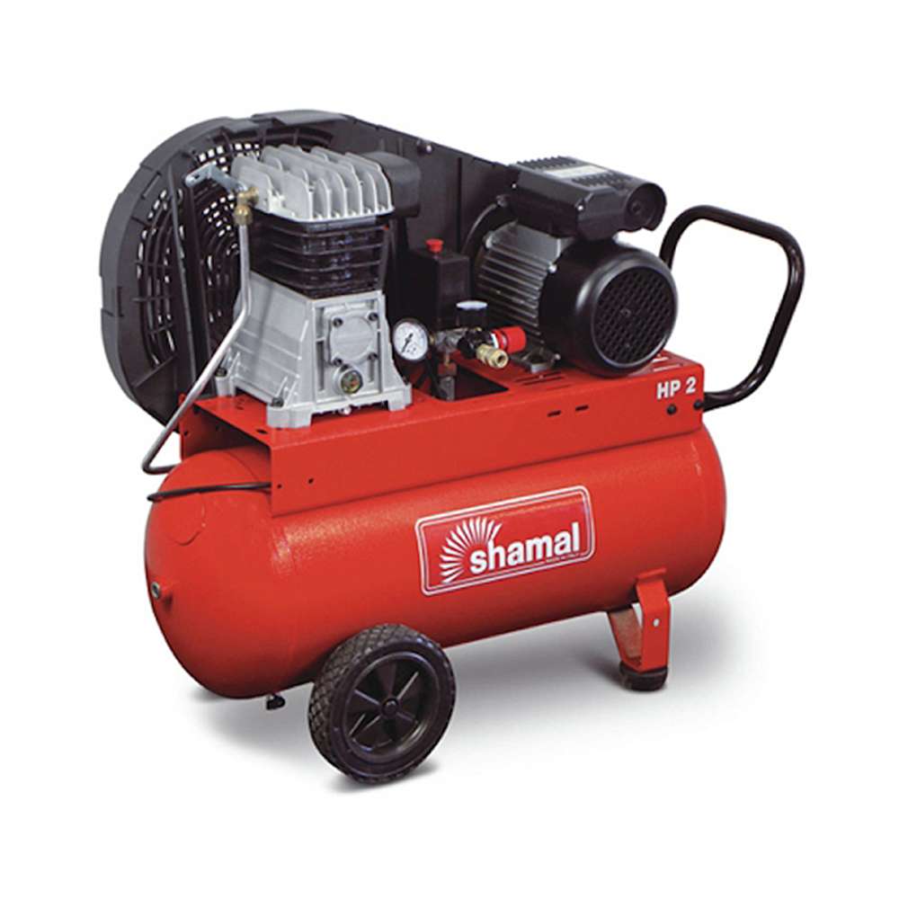 Shamal Air Compressor SB28/100cm2 10 Bar 2 HP Red 0