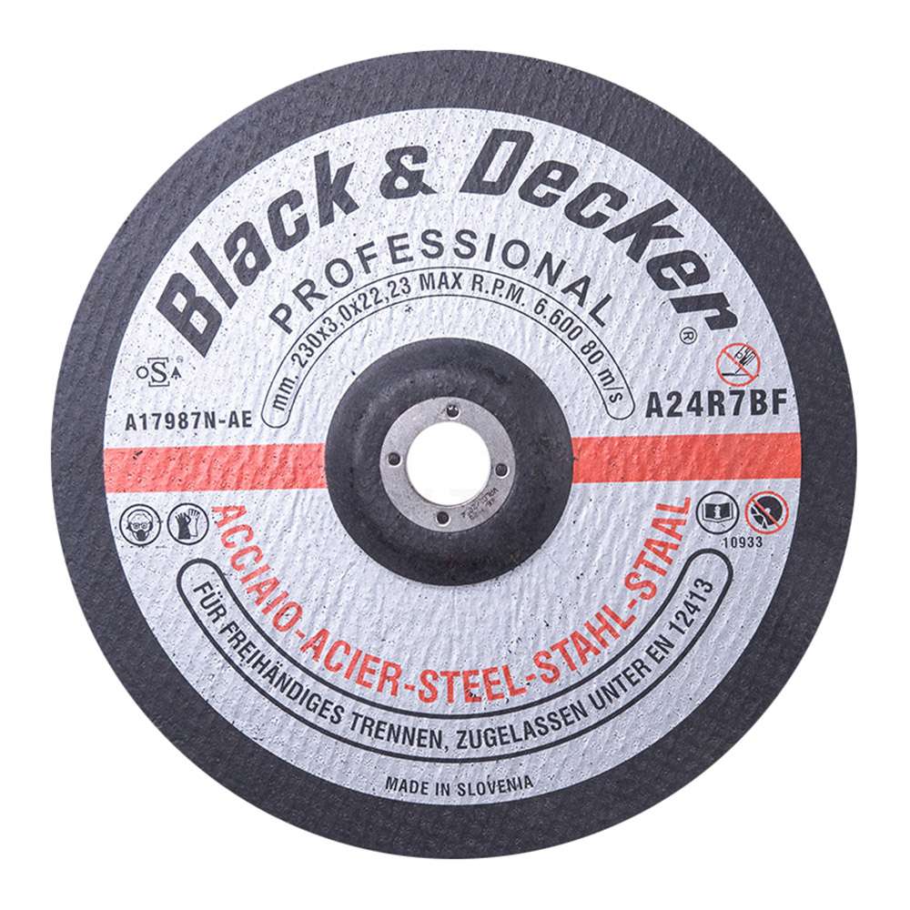 Black & Decker A17987N-AE 9" Steel Cutting Disk - Per Pcs 0