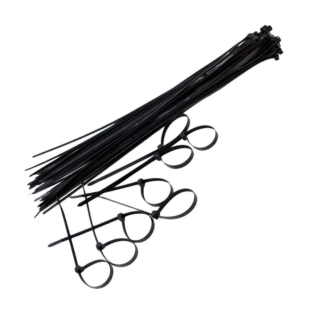 ربطة كابل سوداء قياس (2.5x150mm) يباع (Per PKT)