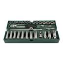 SATA ST09902SJ 33-Piece 3/8" Drive 6 Point Metric Socket Tray Set 4