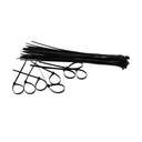 Cable Tie 300 x 3.6mm Black Nylon 100 Pcs/Pack 0