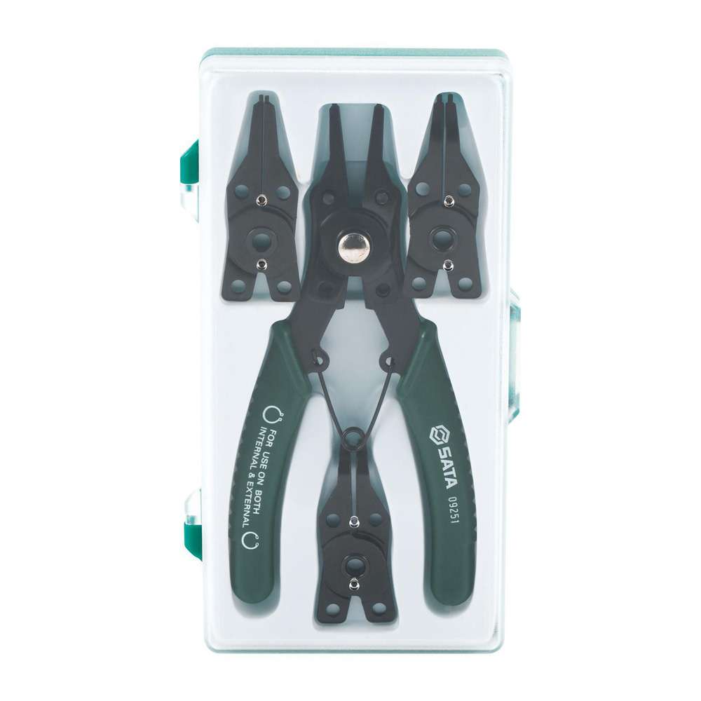 SATA ST09251SJ 5-Piece Combination Snap Ring Pliers Set 2