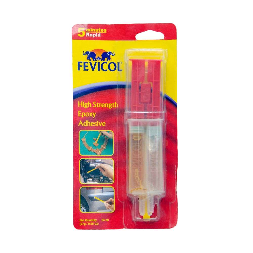 لاصق الإيبوكسي المتصلب بخمس دقائق من (Fevicol) سعة (24ML)  0