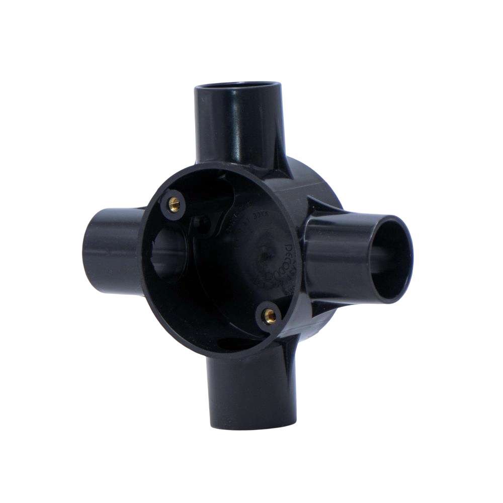 Cneus s 25mm PVC 4Way Circular Junction Box 1