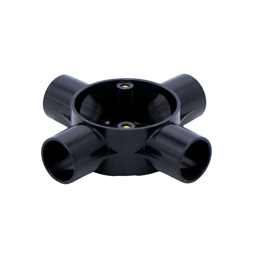 Cneus s 25mm PVC 4Way Circular Junction Box