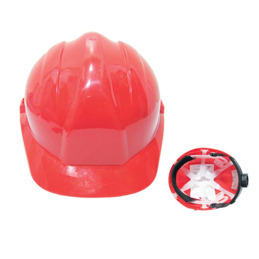 خوذة الأمان فولتكس (VHV) المهواة باللون الأحمر 1