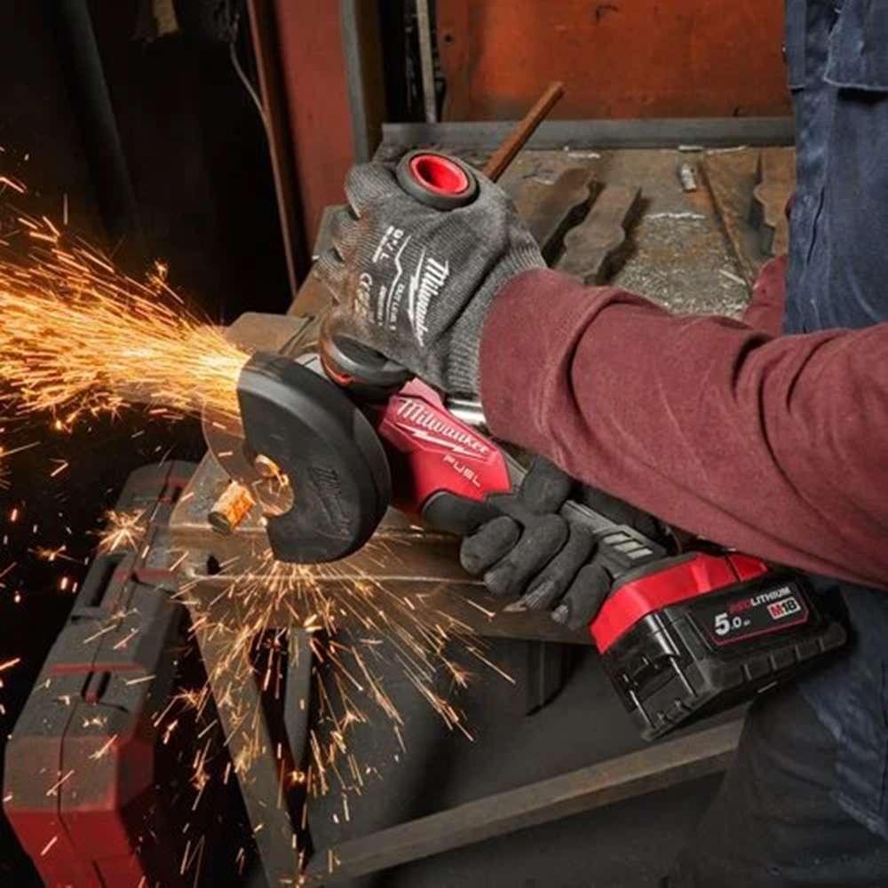 Milwaukee M18FSAG125X-0X 125MM 18V Cordless Angle Grinder With Slide Switch (Bare Tool) 7