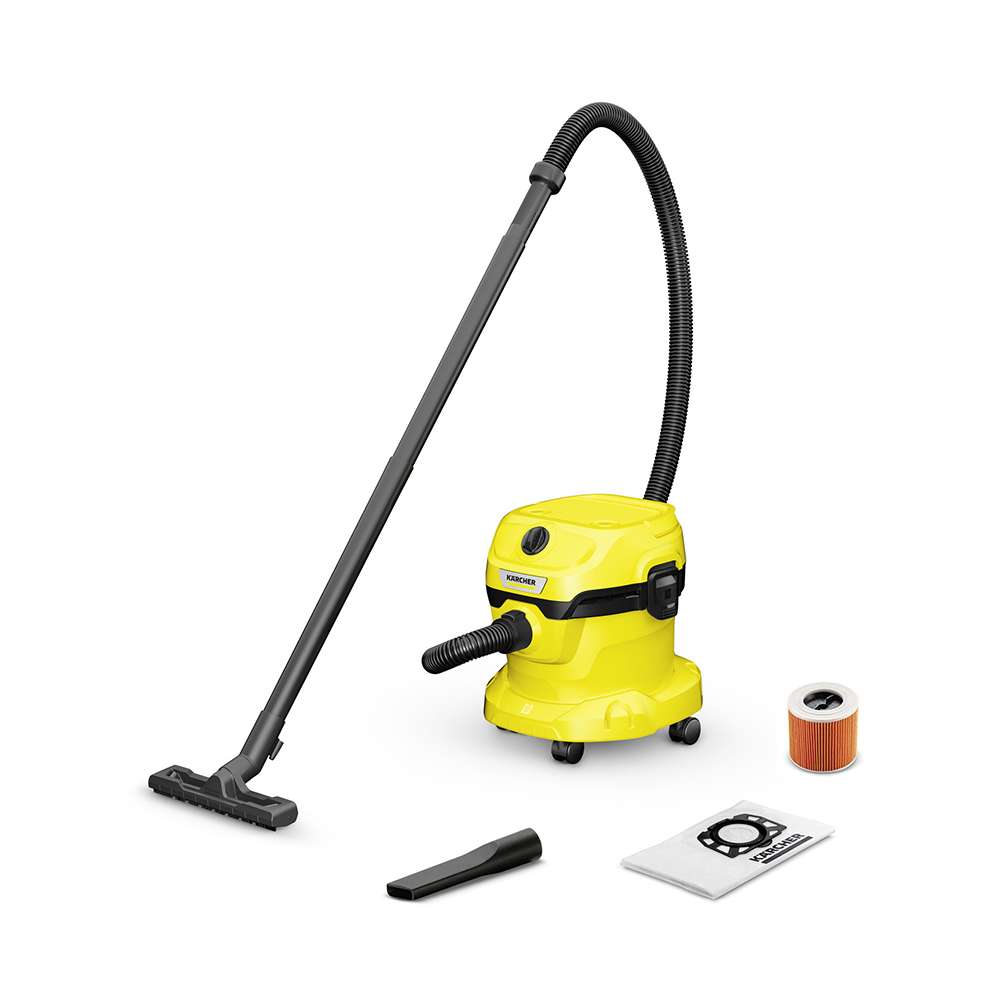 Karcher WD 2 Plus V - 12/4/18/C Wet & Dry Vacuum Cleaner 0