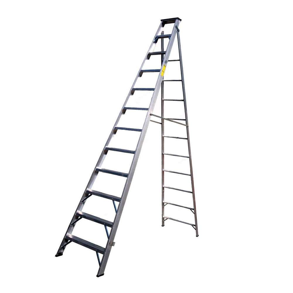 سلم (Penguin) مكون من (12) درجات اثنان في واحد موديل (TIO-12) ارتفاع (3.3M)  بسعة وزنية تبلغ (150Kg) 0