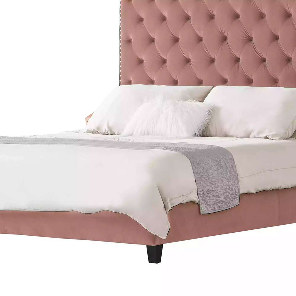 RoGlamz Queen Bed - Pink 4