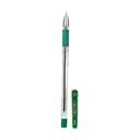 Cello Soft Tip Ball Pen, 0.7mm Tip, Smooth Ink, Elasto Grip, Comfortable Hold, Consistent Writing, Ideal for School & Office Use, Green - Box of 12 1