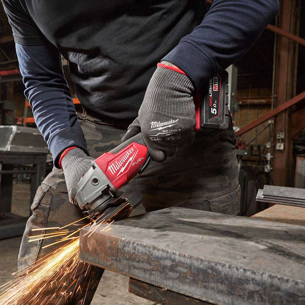 Milwaukee M18FSAG125X-0X 125MM 18V Cordless Angle Grinder With Slide Switch (Bare Tool) 12
