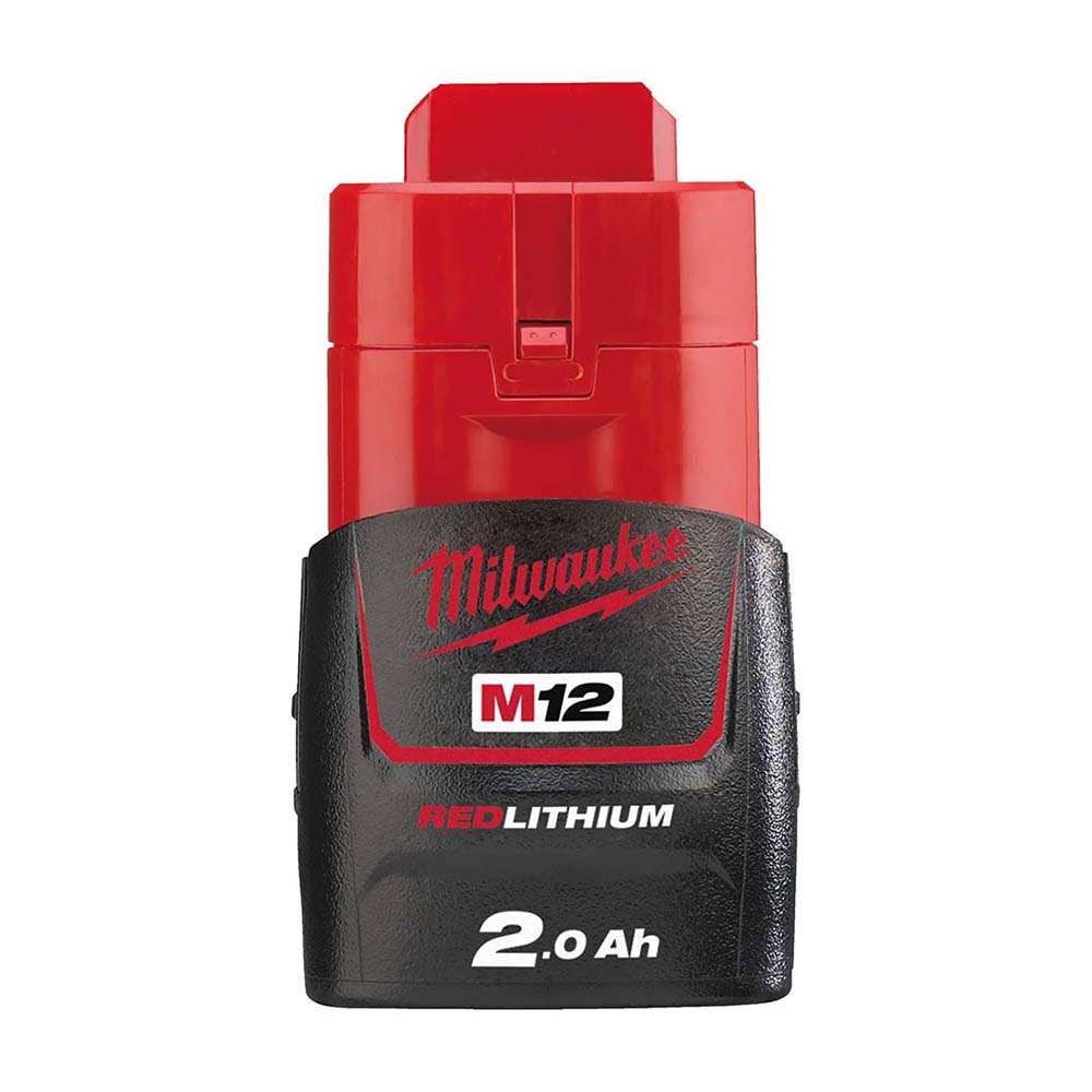 Milwaukee M12B2 RedLithium CP2.0 12V 2Ah Li-Ion Battery 4