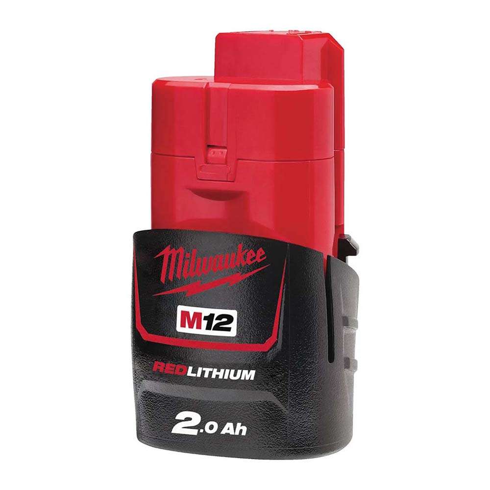 Milwaukee M12B2 RedLithium CP2.0 12V 2Ah Li-Ion Battery 5