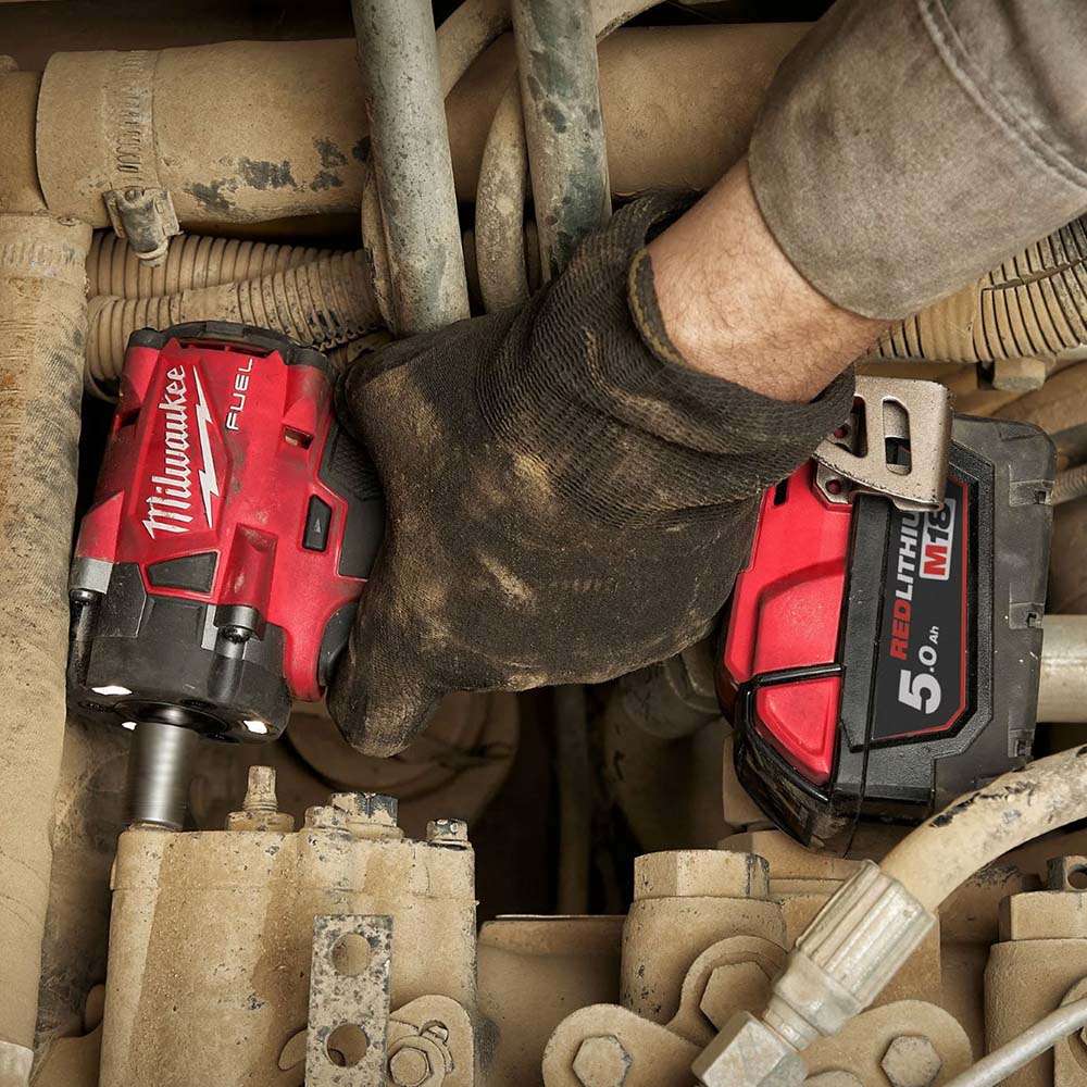 Milwaukee M18FIW2F12-0X Fuel 1/2" 18V Cordless Impact Wrench With Friction Ring (Bare Tool) 12