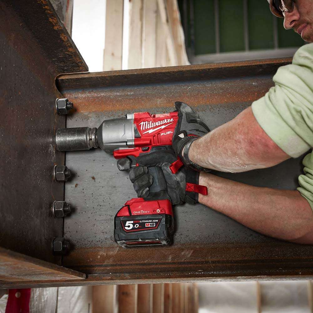 Milwaukee M18ONEFHIWF12-0X M18 Cordless High Torque Impact Wrench 14