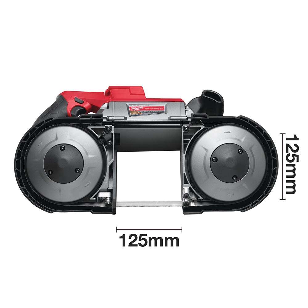 Milwaukee M18CBS125-0C 18V Deep Cut Cordless Band Saw, 1140MM (Bare Tool)  11