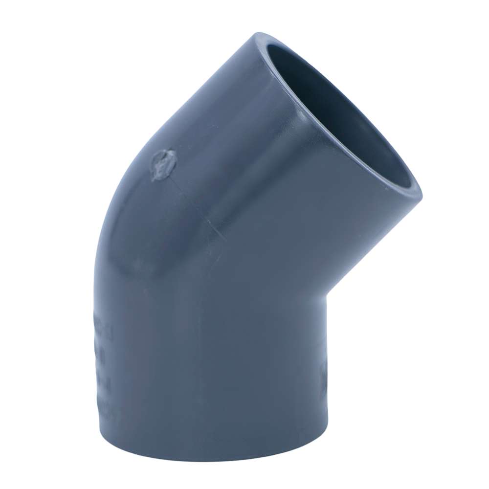 32mm x 45 Degree PVC Elbow - Per Pcs