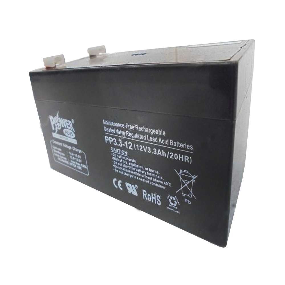 Powerplus 12V 3.3Ah Lead Acid Battery 0