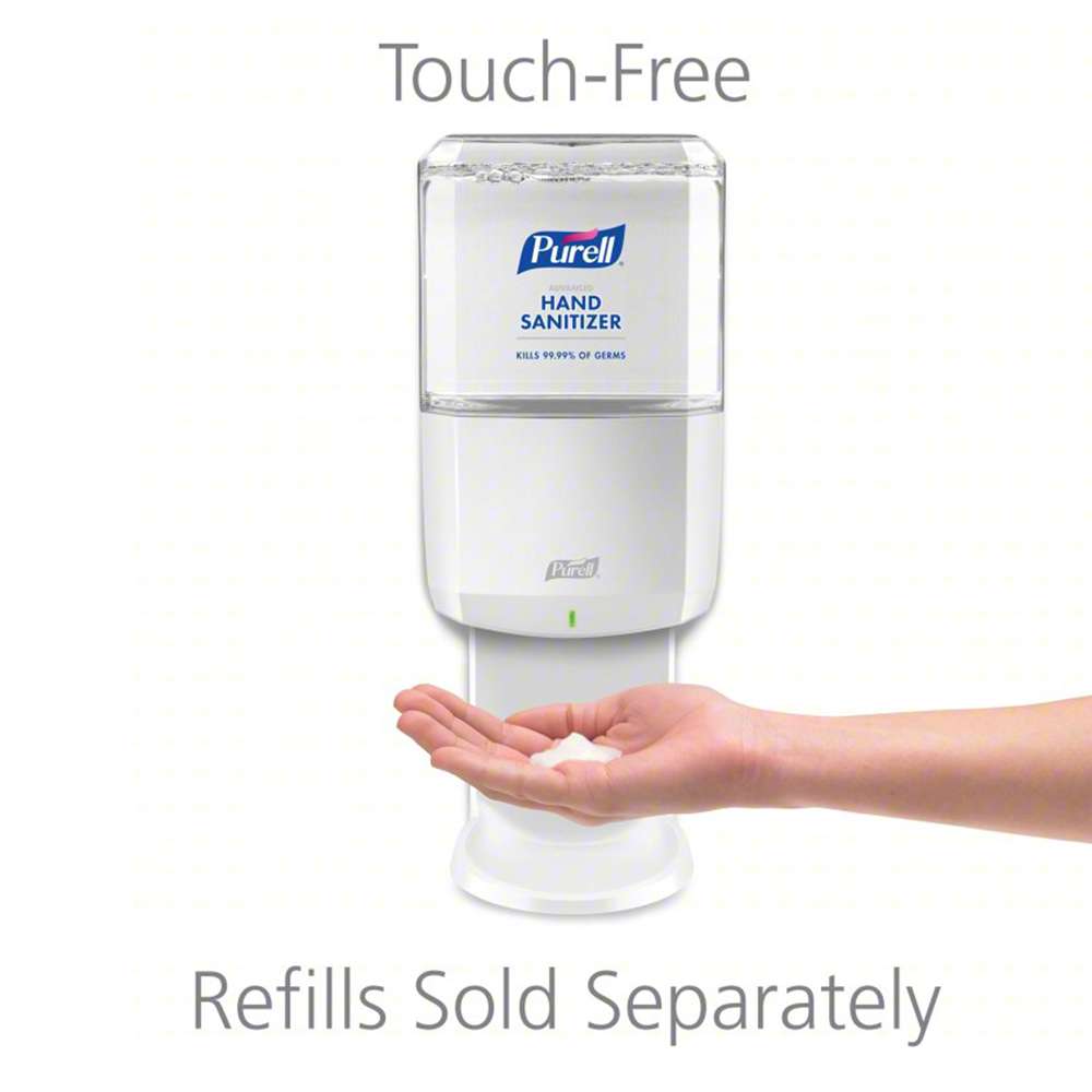 Purell ES6 ABS Plastic Touch-Free Dispenser (White 1200 ml 0.89 Kg) 1