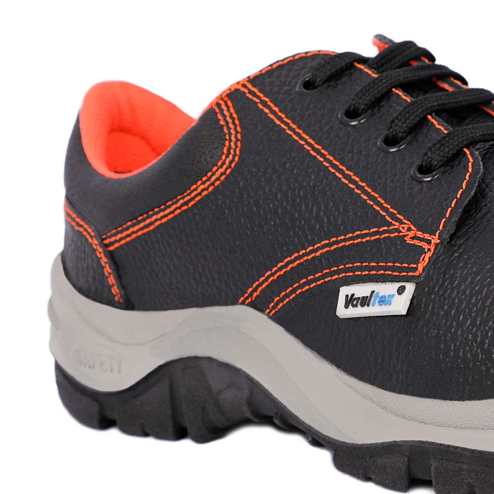 Vaultex VH2H High Ankle Steel Toe Safety Shoes - Black, 38 2
