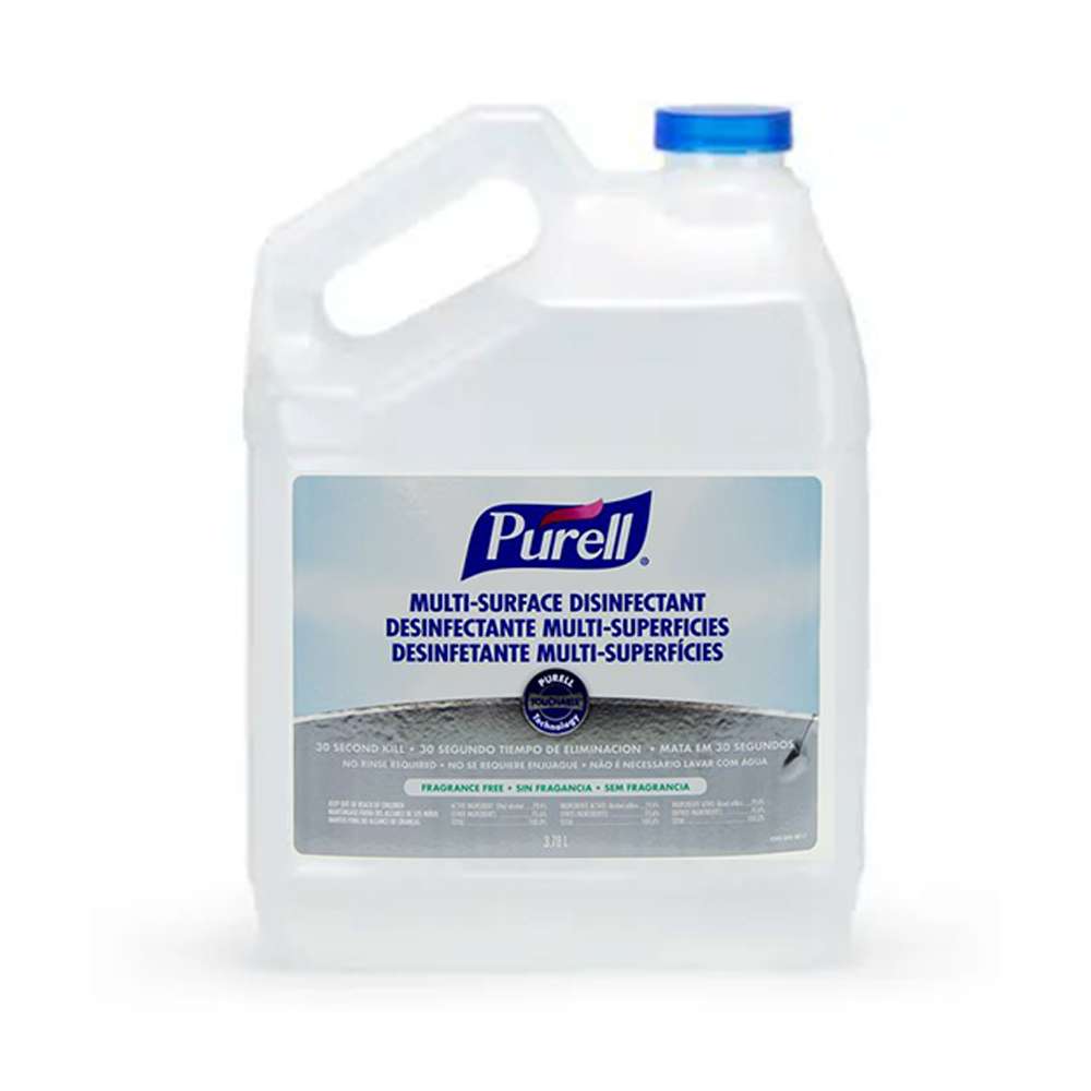 عبوة مطهر (Purell) البلاستيكية الشفافة (ABS) متعددة الاستخدامات حجم (3.78 L) 0