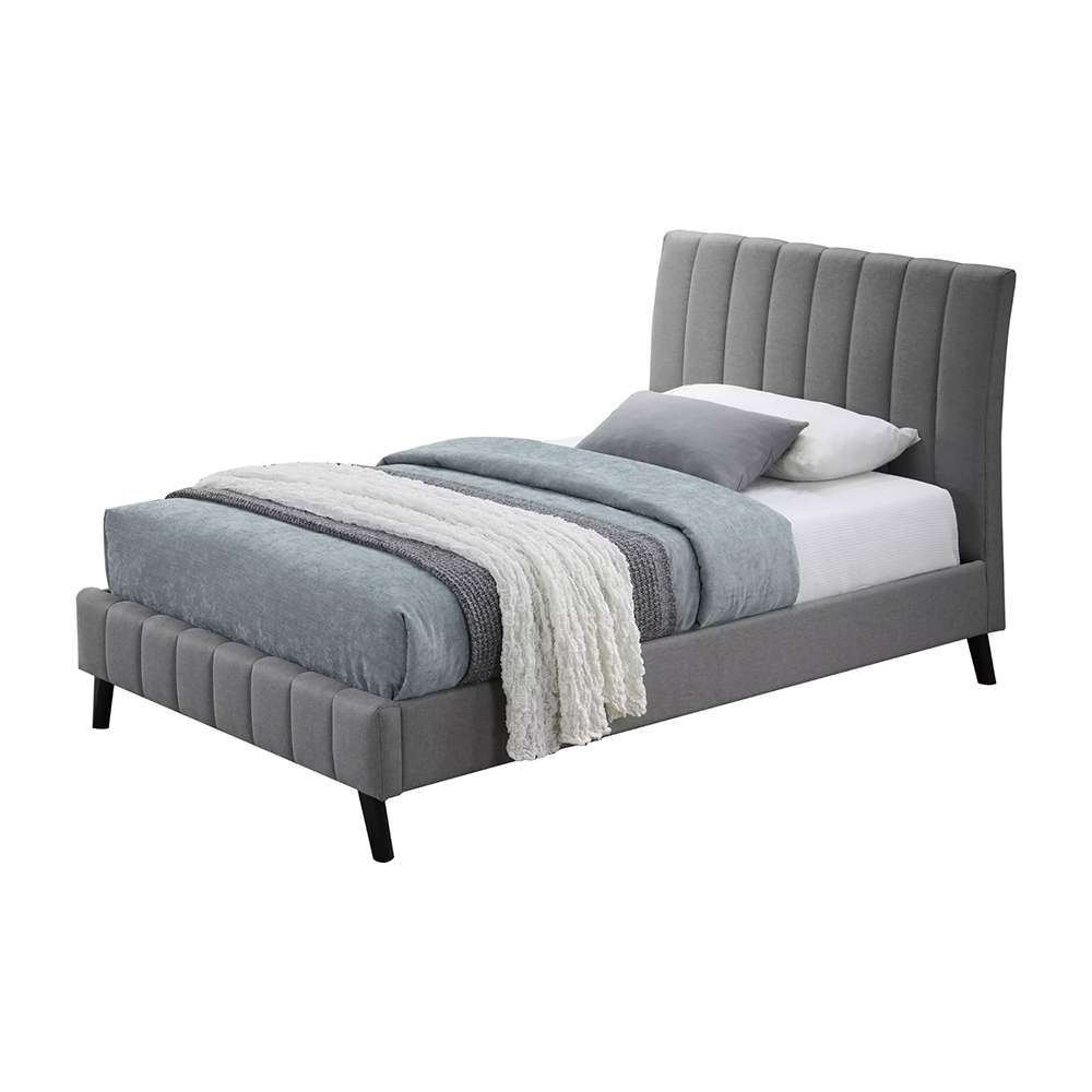 RoScandi Single Bed - Light Grey 1