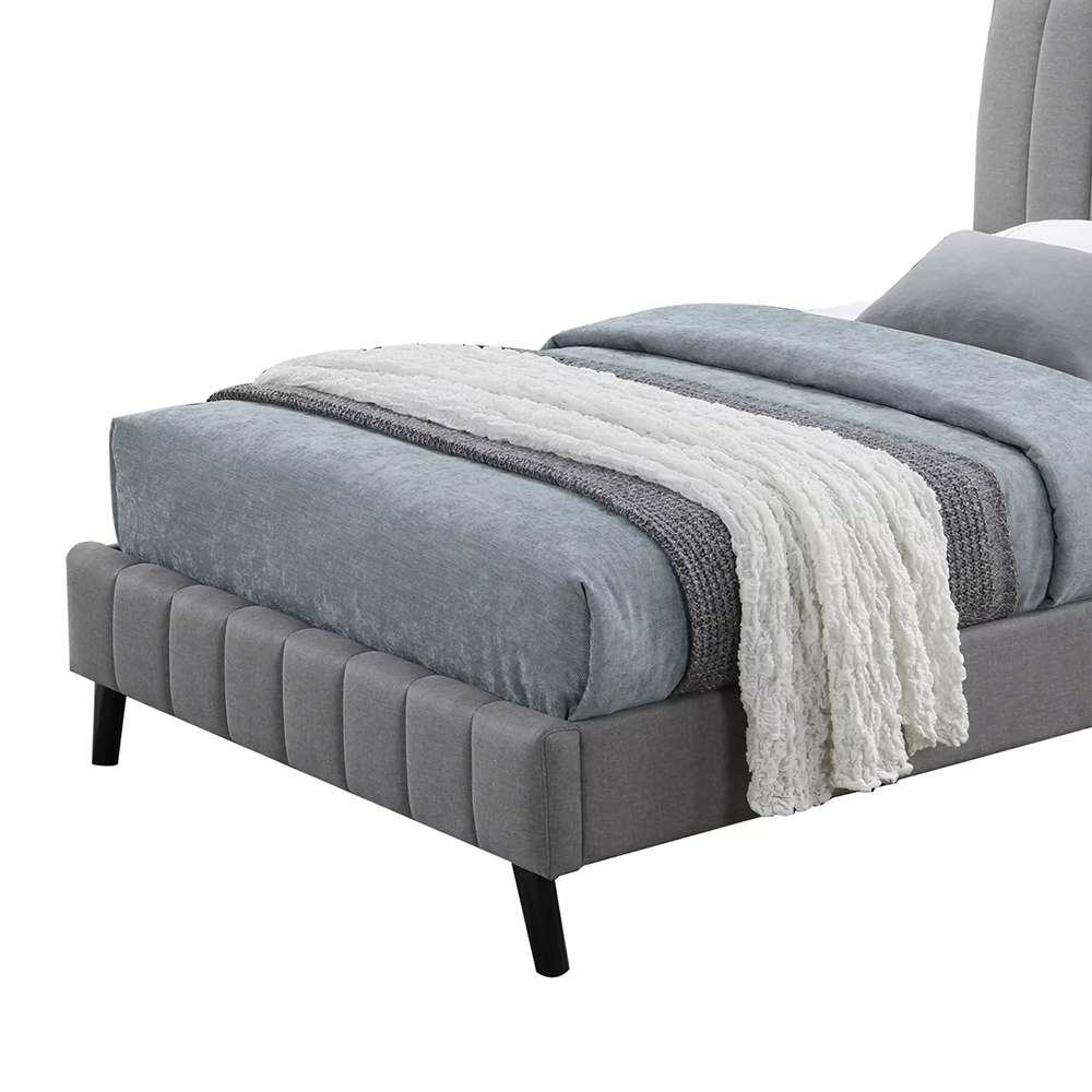 RoScandi Single Bed - Light Grey 2