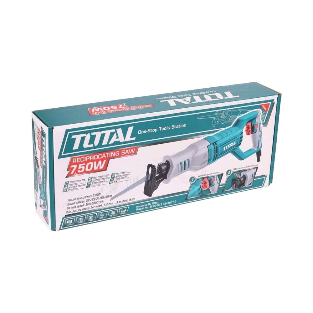 Total TS100806 750W Reciprocating Saw 8