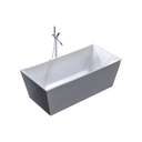 Milano Bathtub WA-6013 170x70x39cm White Rectangular Acrylic 0