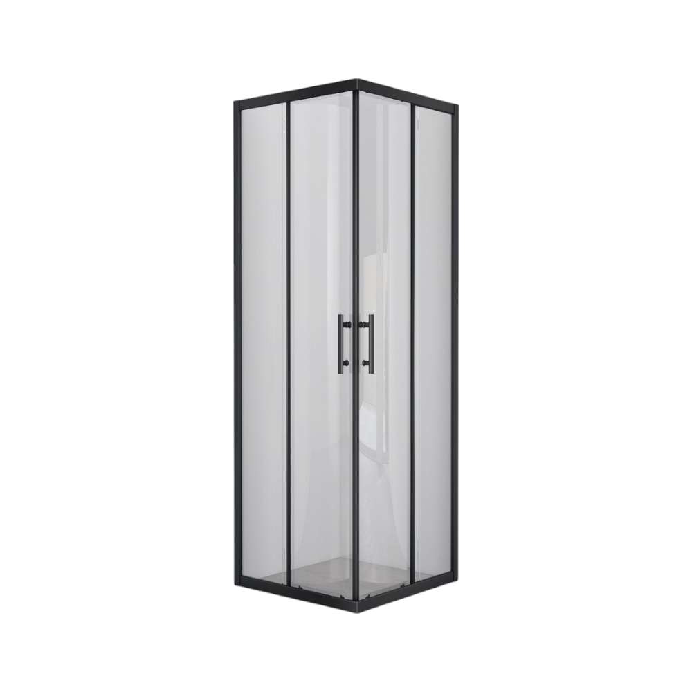 Milano Eco LYP505 140400100190 90 x 90cm Clear Square Shower Cubicle 0