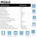 Milano Electric Water Heater Vertical 50L FWH-50-15L3 1