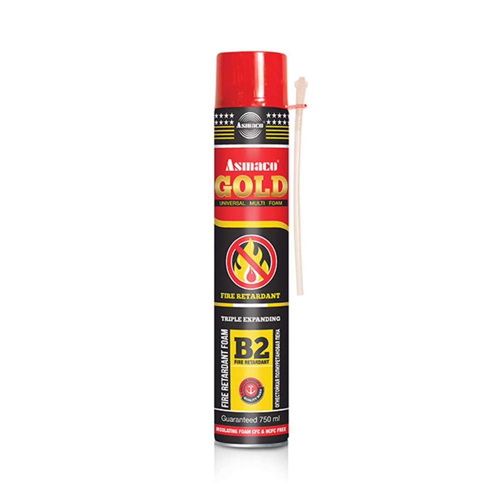 FIRE RATED FOAM SPRAY B2 750ML ASMACO 0